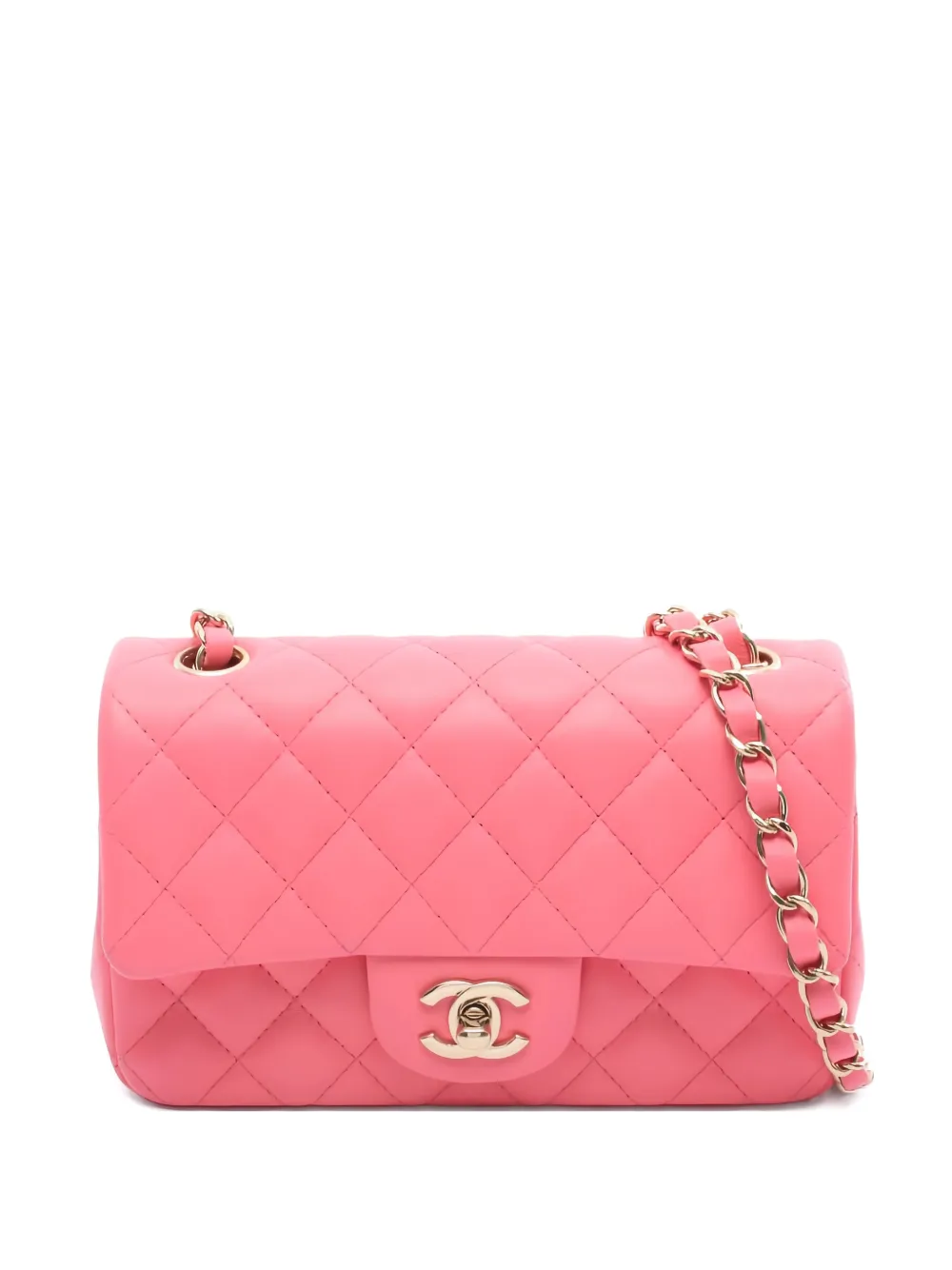 CHANEL Pre-Owned 2021 20 chain-strap shoulder bag - Rosa