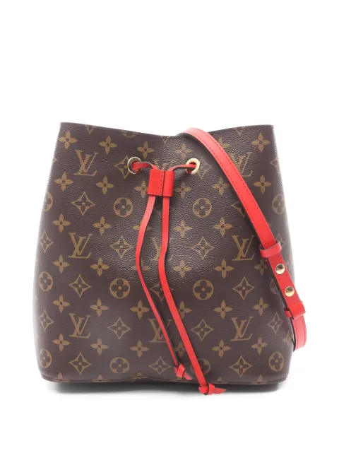 Louis Vuitton Pre-Owned bolsa bucket con monograma 2018