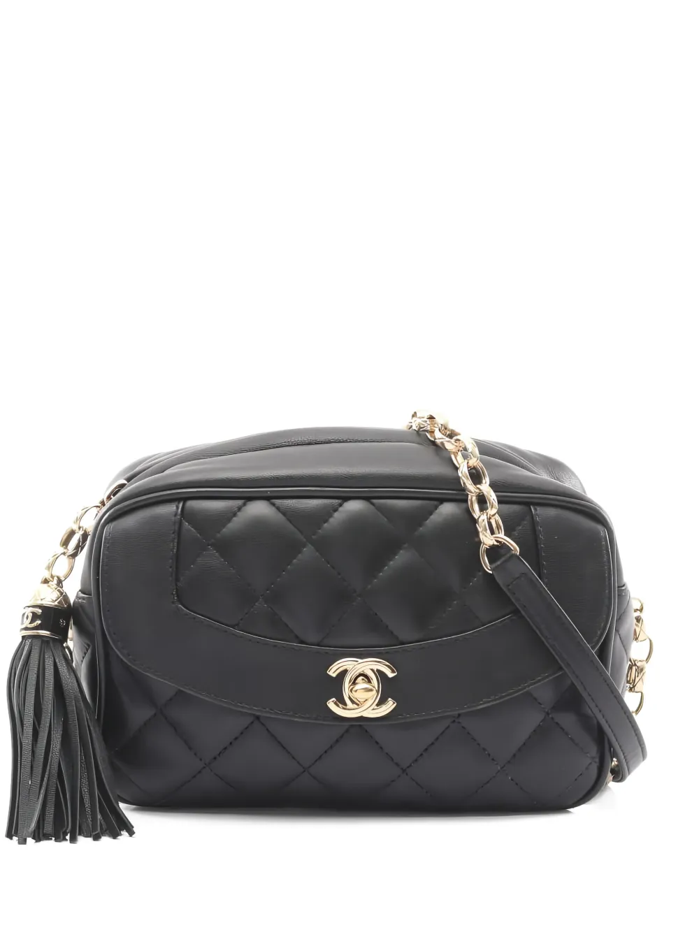 CHANEL Pre-Owned 2019 Diana Flap Matelasse shoulder bag - Nero