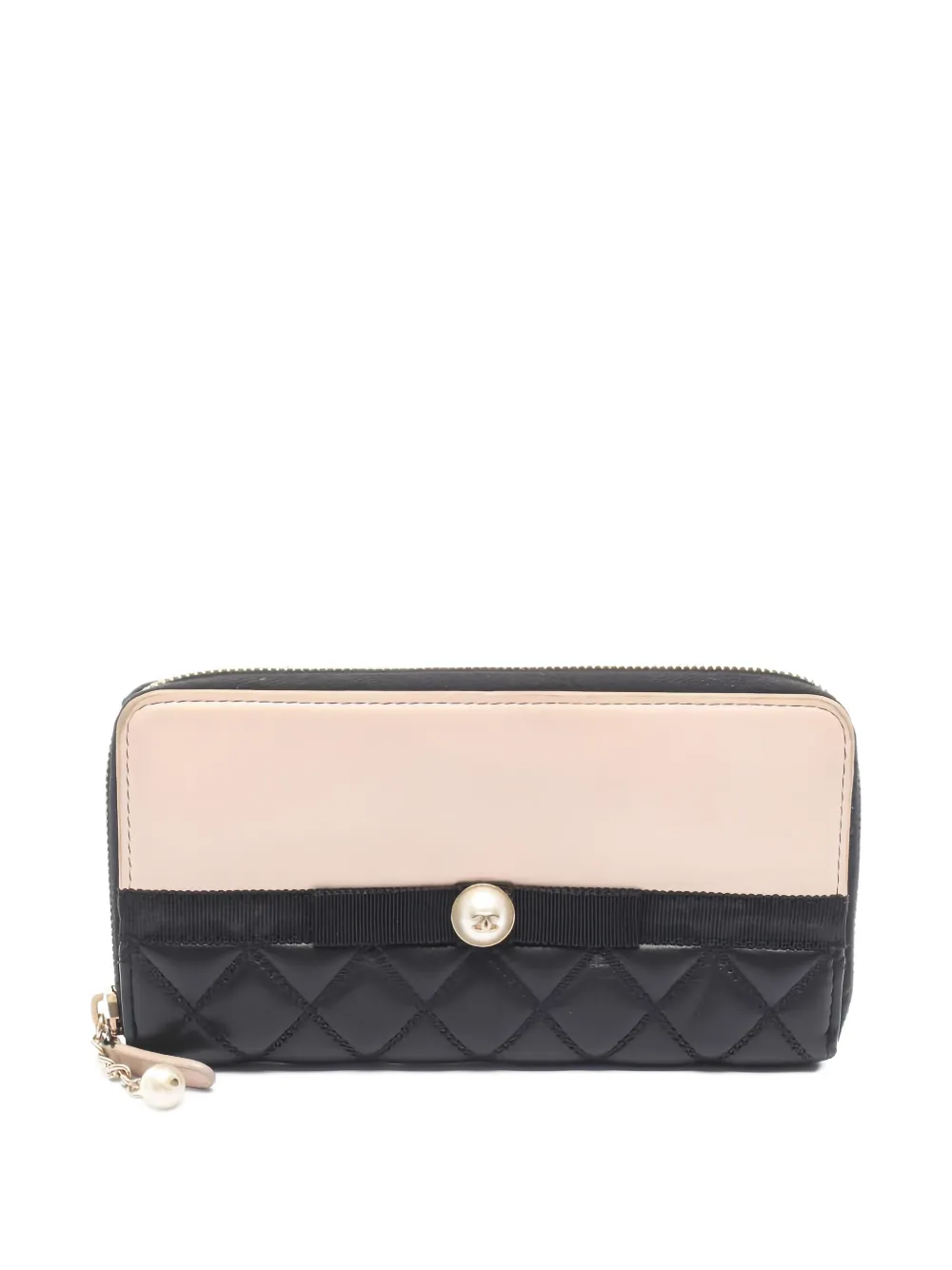 CHANEL Pre-Owned 2016-2017 Matelasse wallet - Nero