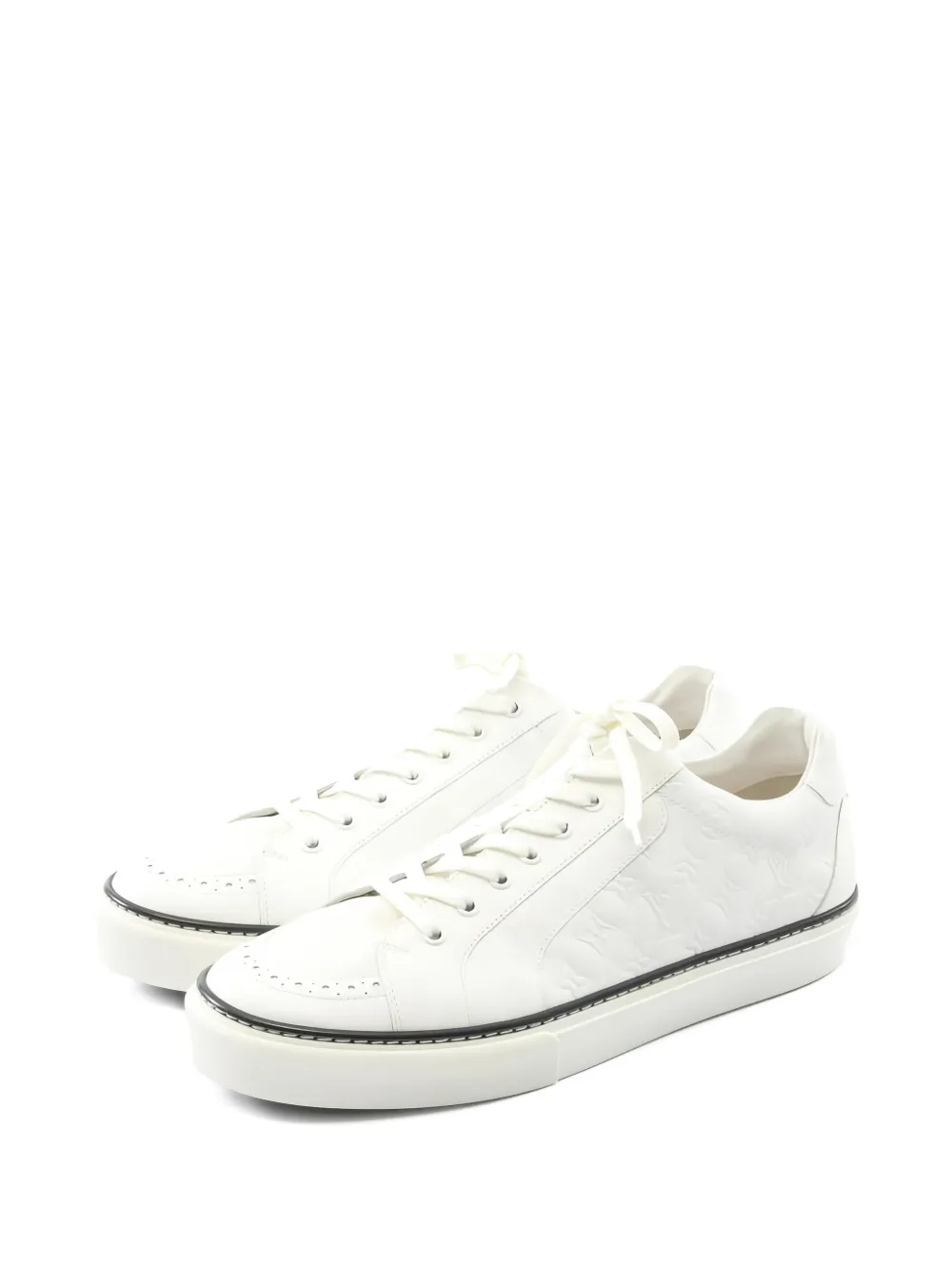 Louis Vuitton Pre-Owned monogram sneakers - Weiß