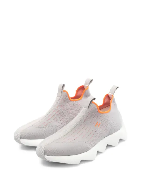 Hermès Pre-Owned 00s Eclair knit sneakers