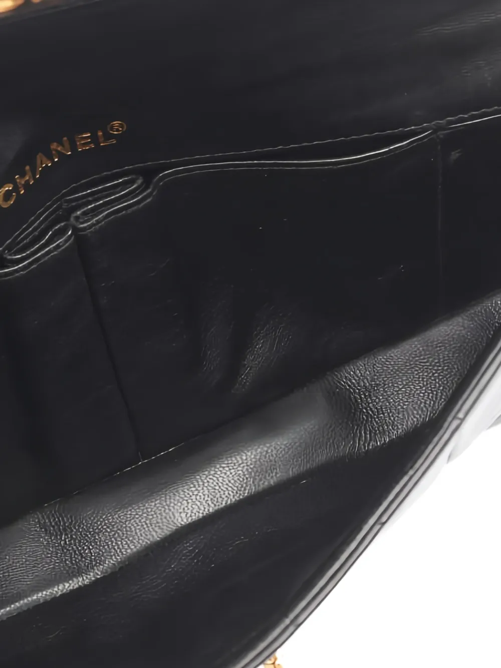 CHANEL Pre-Owned 2000-2002 Chocolate Bar schoudertas Zwart