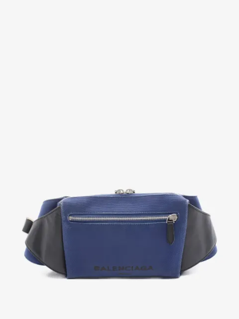 Balenciaga Pre-Owned cangurera con logo estampado 2000