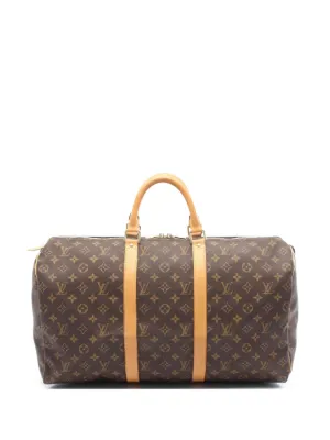 Louis Vuitton Pre-Owned 1993 キーポル 45 バッグ | ブラウン