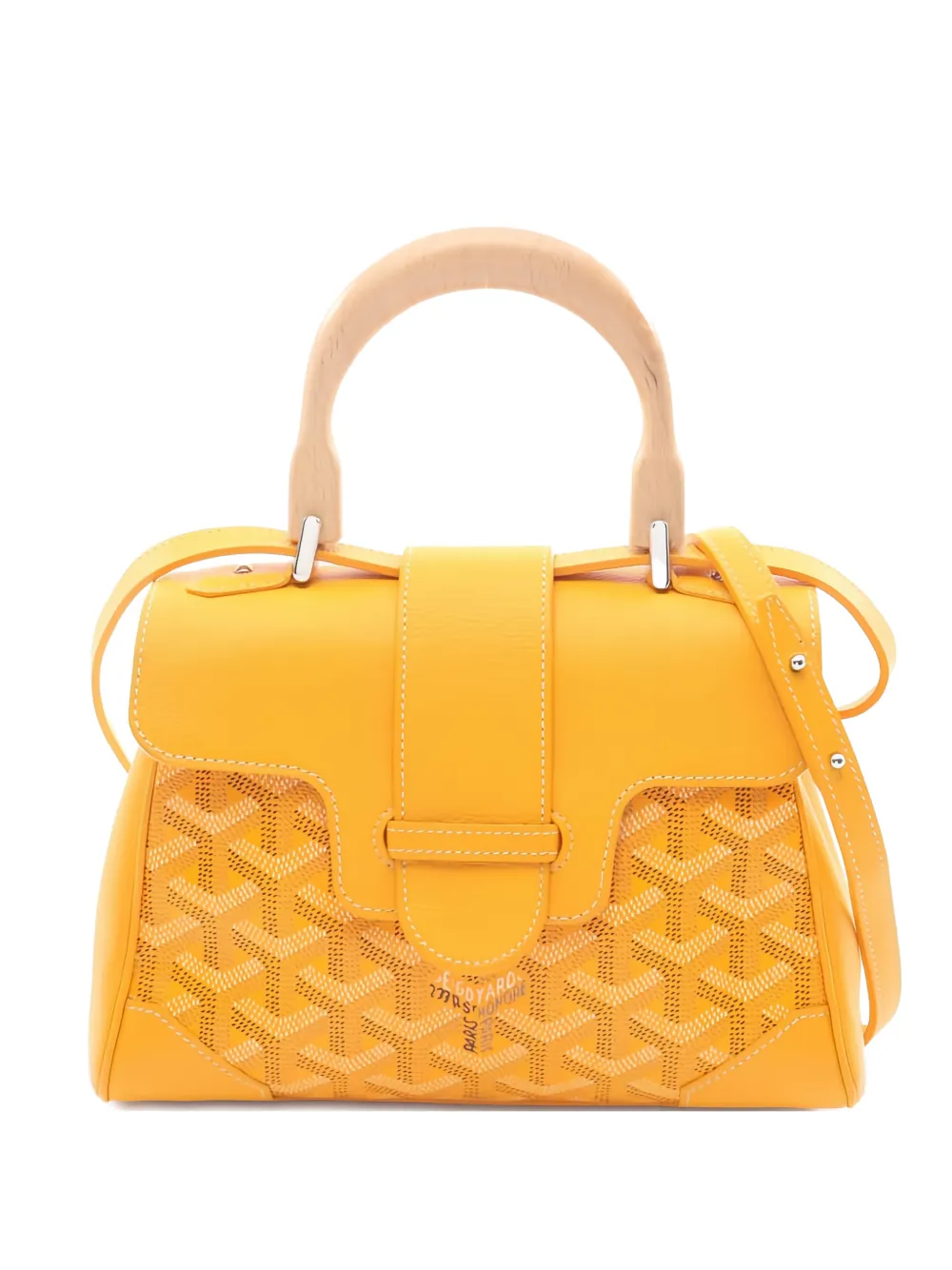 Goyard Pre-Owned mini Saigon two-way handbag - Giallo