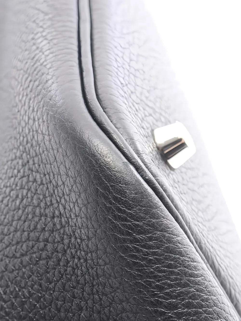 2020 Lock Leather Tote Bag
