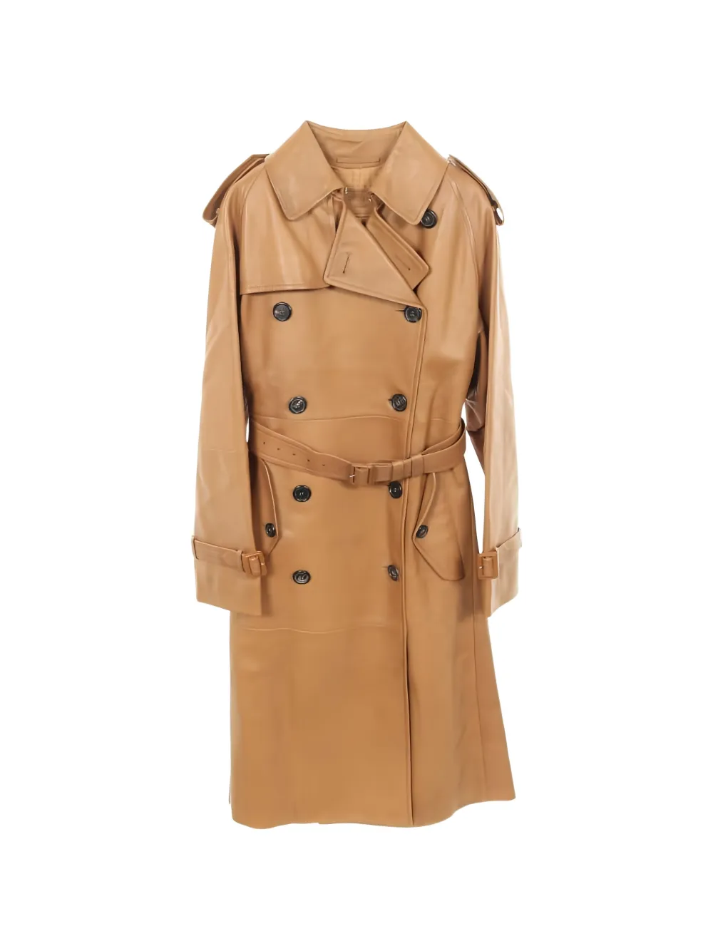 Prada Pre-Owned 2020s double-breasted trench coat - Toni neutri