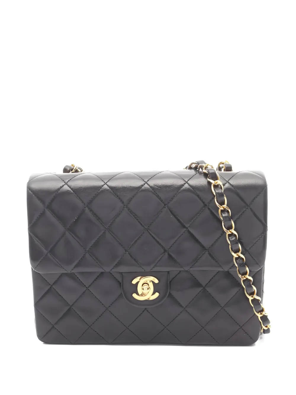 CHANEL Pre-Owned 1991-1994 mini matelasse 20 shoulder bag - Nero