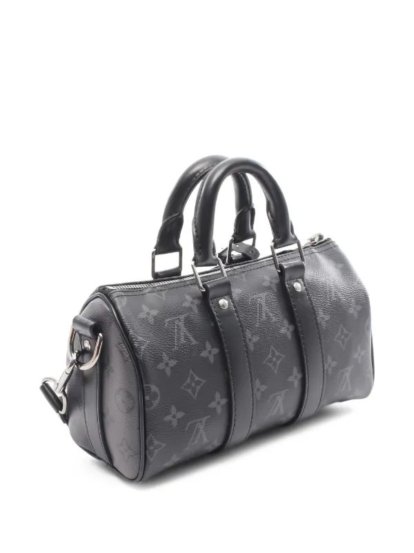 Louis Vuitton Pre-Owned Keepall Bandouliere 25 Tote Bag | Black