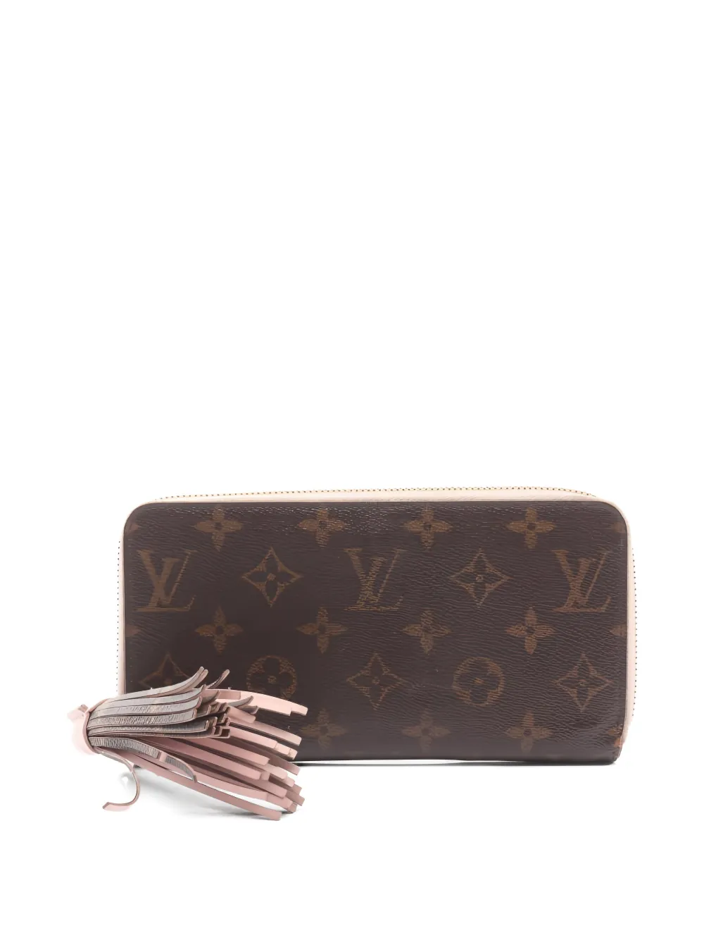 Louis Vuitton Pre-Owned 2016 monogram tassel wallet - Marrone