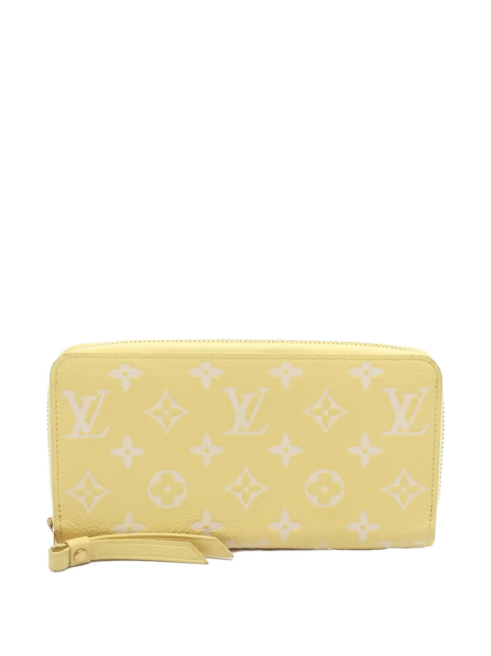 Louis Vuitton Pre-Owned 2010s monogram Empreinte leather wallet - Giallo