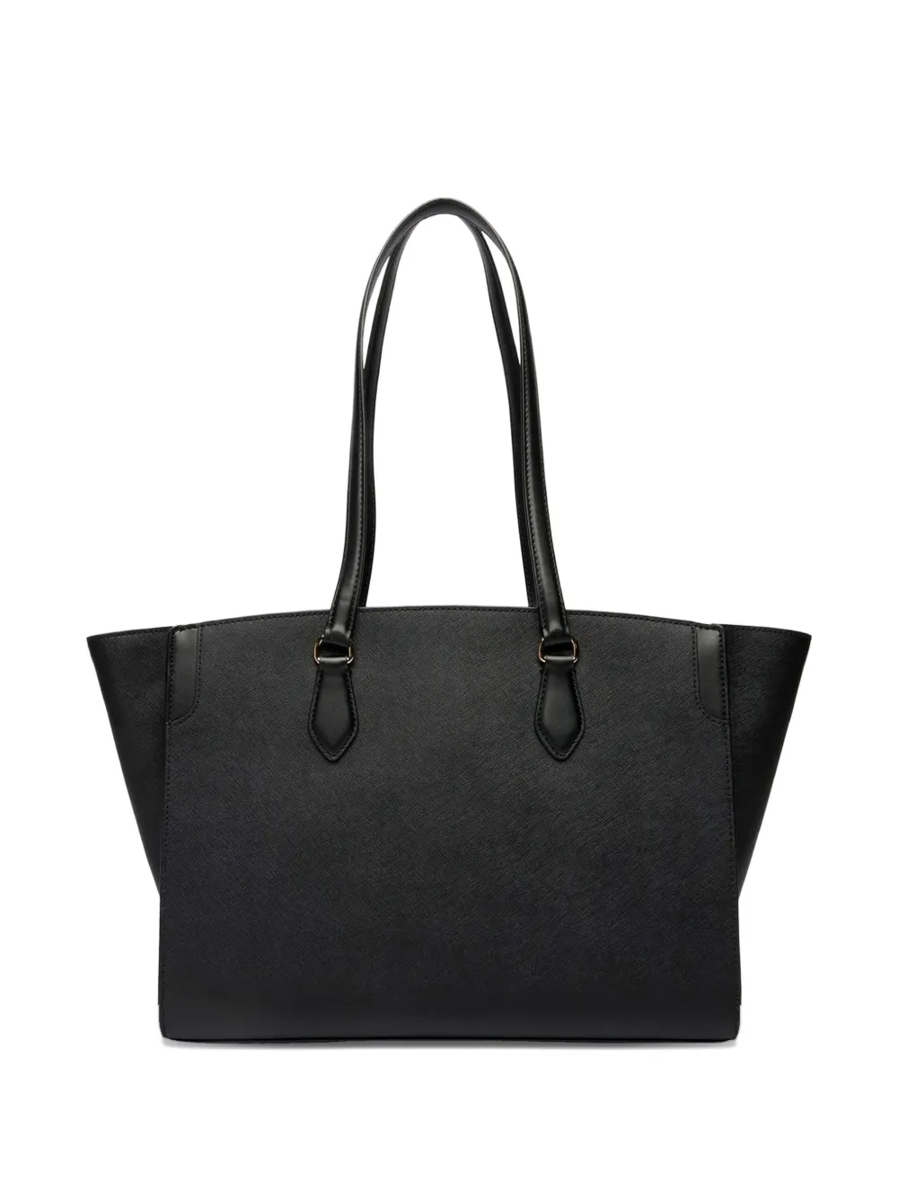 Michael Kors Grote Becca shopper met logobedel Zwart
