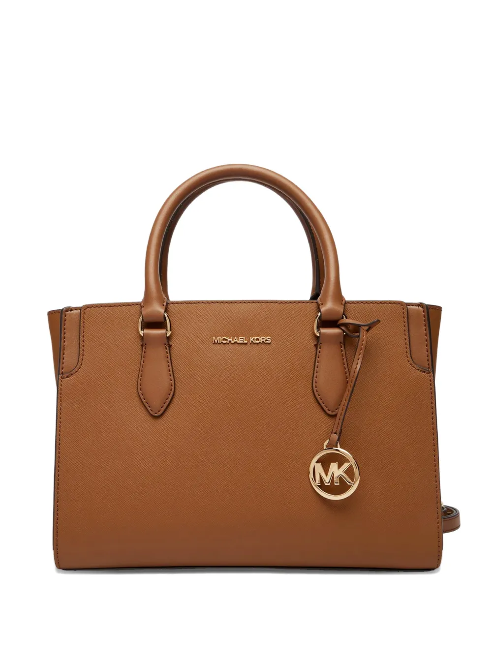 Michael Kors Becca logo-charm tote bag - Marrone