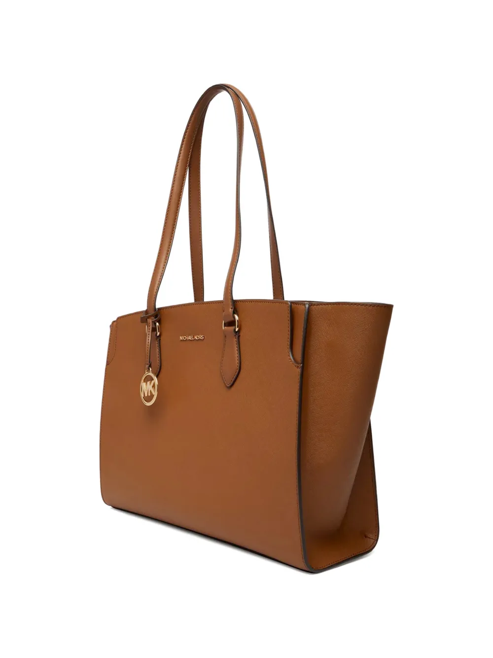 Michael Kors Becca shopper met logobedel Bruin