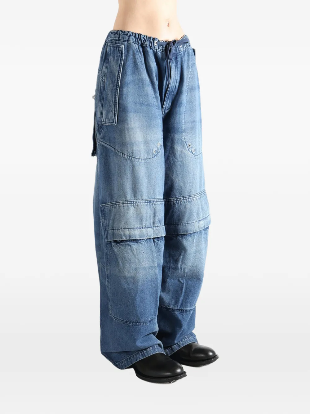  Alexander Wang Cargo Jeans - Blue 