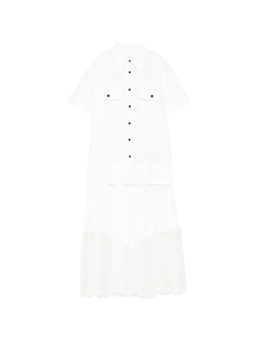 Toga Typewriter Maxi Dress In White