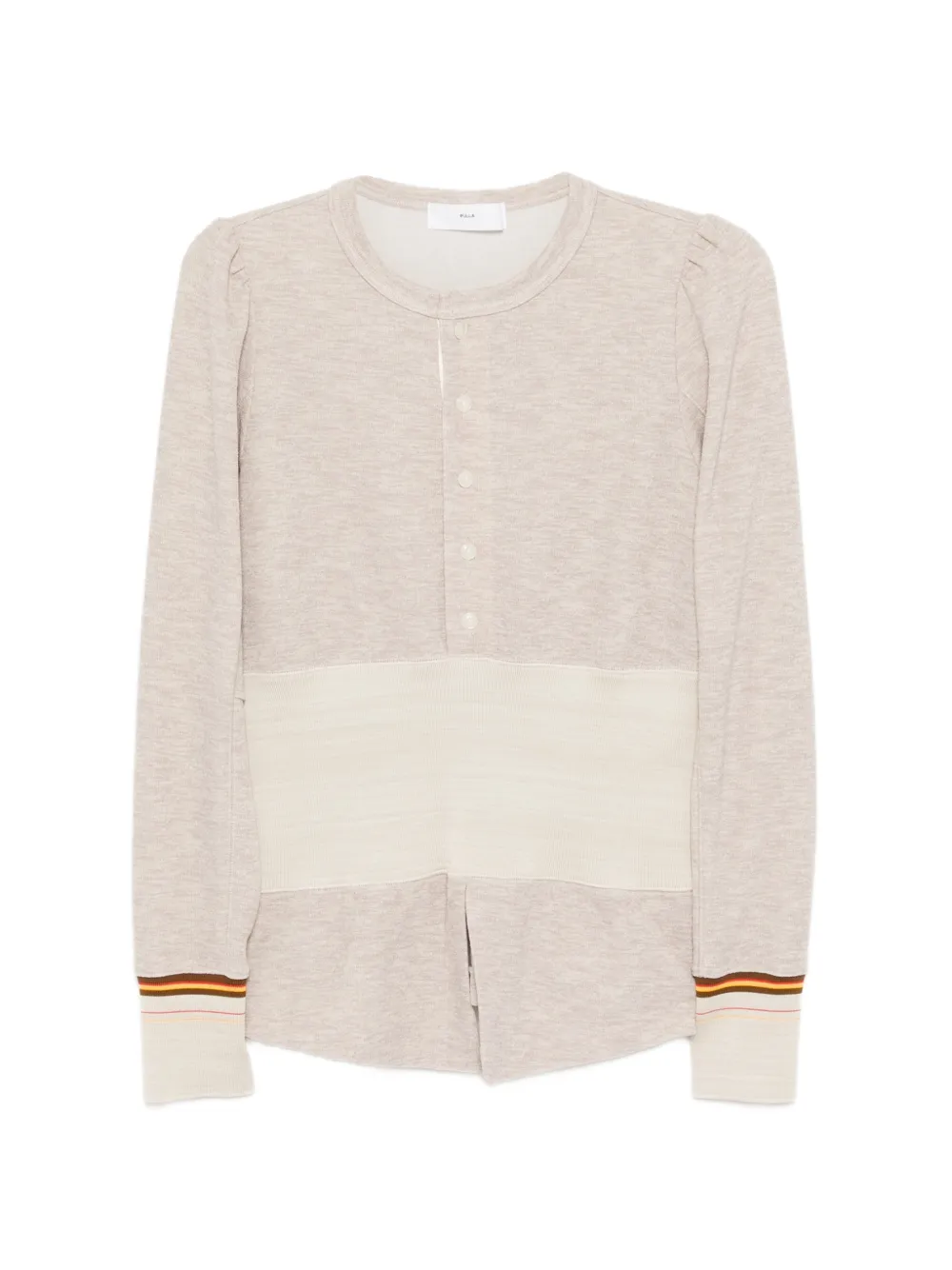 Toga Double Face T-shirt In Neutral