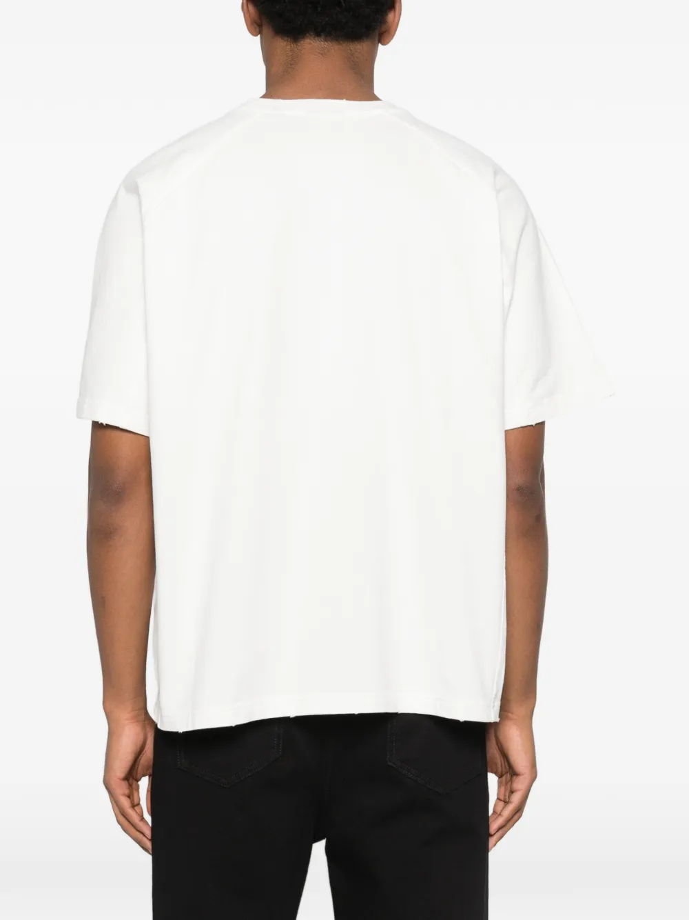 Daily Paper T-shirt met geborduurd logo Wit