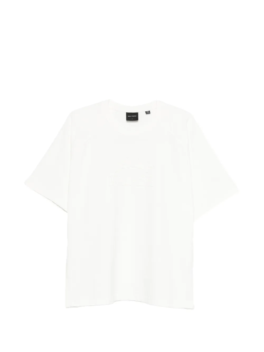 Daily Paper logo-embroidered T-shirt - Bianco