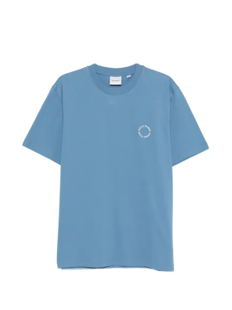 Daily Paper playera con cuello redondo
