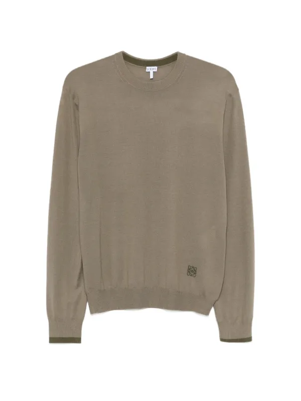 Loewe Long-sleeve T-shirt in Neutrals