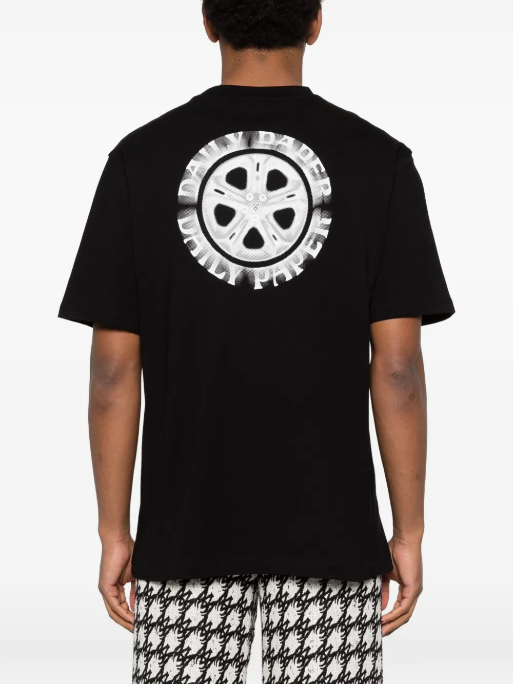Daily Paper T-shirt met logoprint Zwart