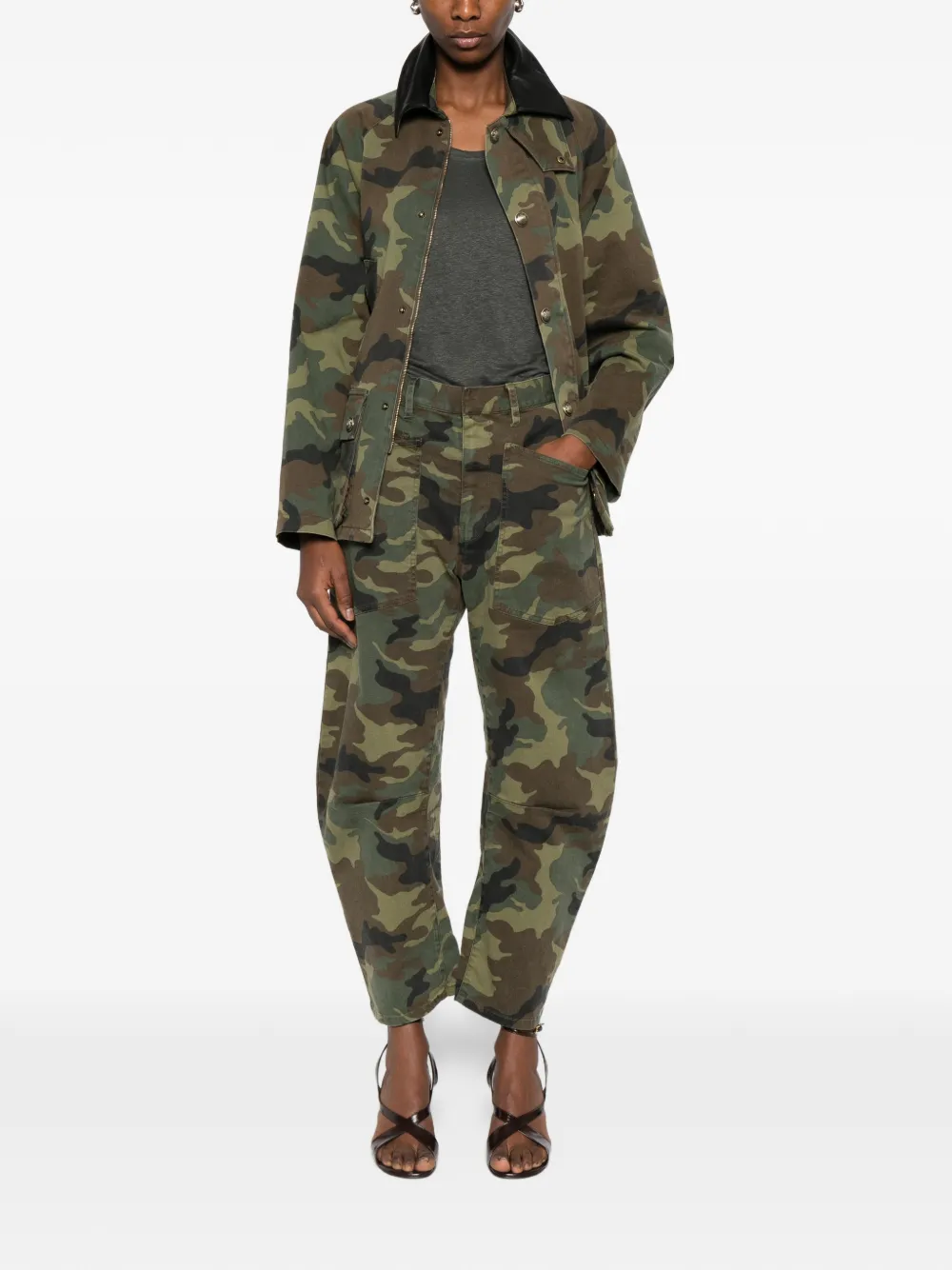  Nili Lotan Andrew Jacket - Green 