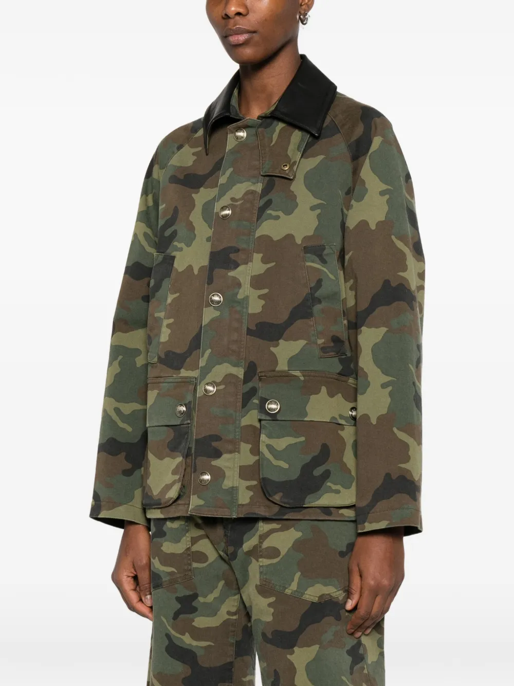  Nili Lotan Andrew Jacket - Green 