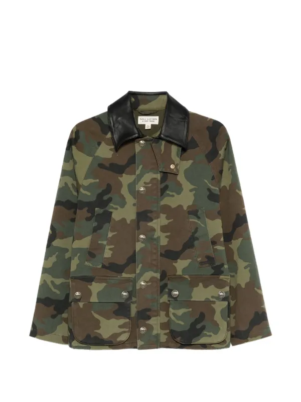 Nili Lotan Andrew Jacket in Green