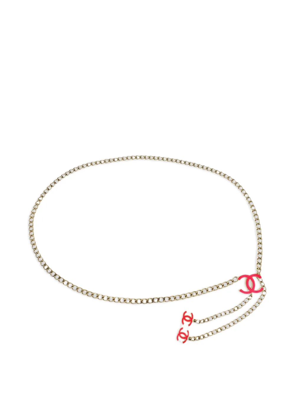 CHANEL Pre-Owned Cintura a catena 2004 - Oro