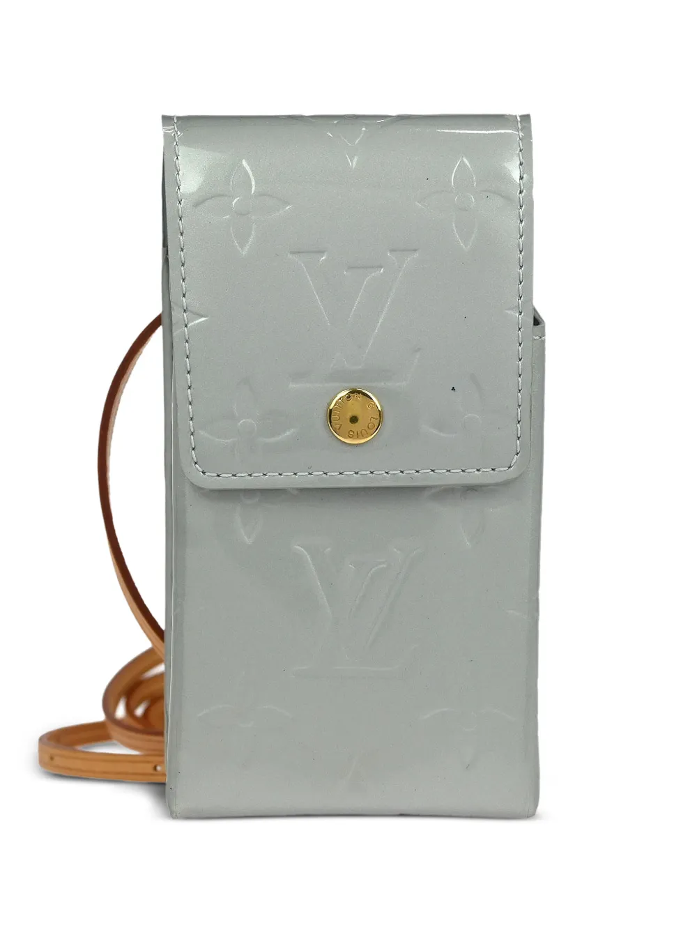 Louis Vuitton Pre-Owned Custodia per sigarette in pelle Vernis 2002 - Grigio