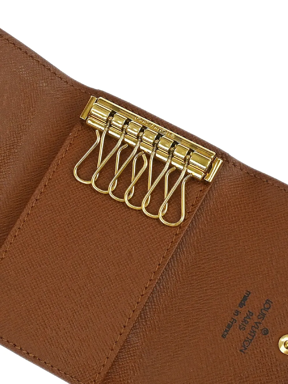  Louis Vuitton Pre-owned 2008 Monogram-pattern Key Case - Brown 