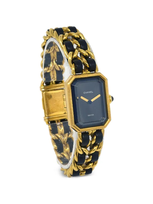 Chanel Pre-owned 1990-2000s Chain Watch in Black