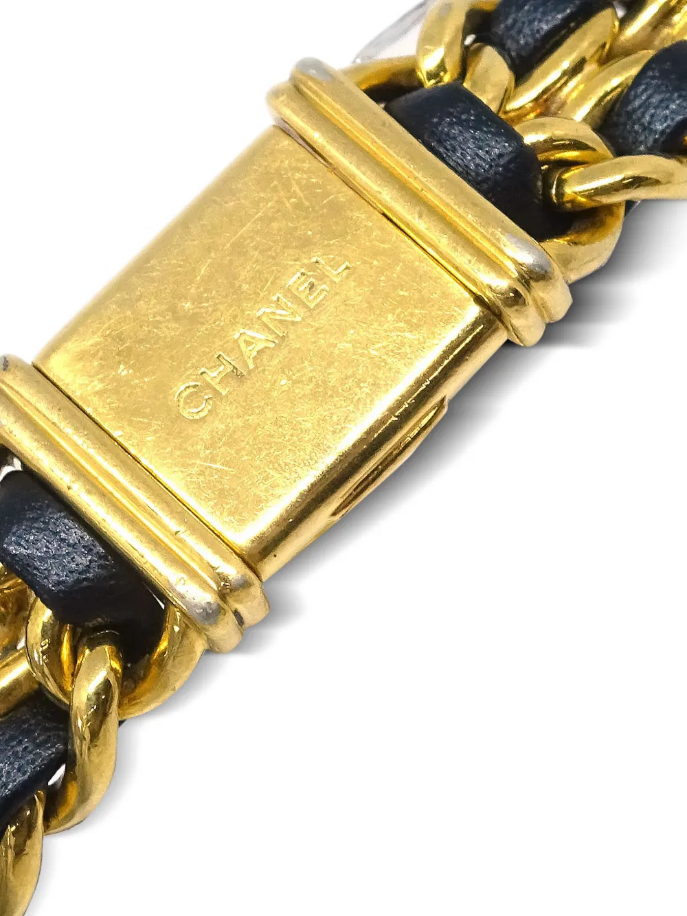 Chanel Pre-owned 1990-2000s Chain Watch in Black, view 4