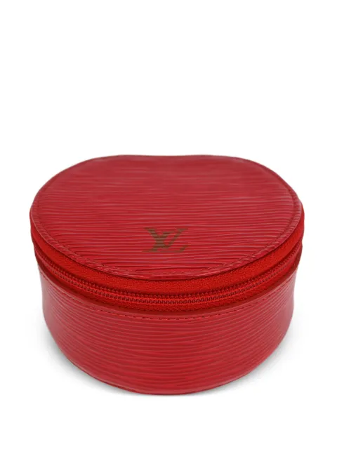 Louis Vuitton Pre-Owned 1990-2000s textured-leather jewelry case