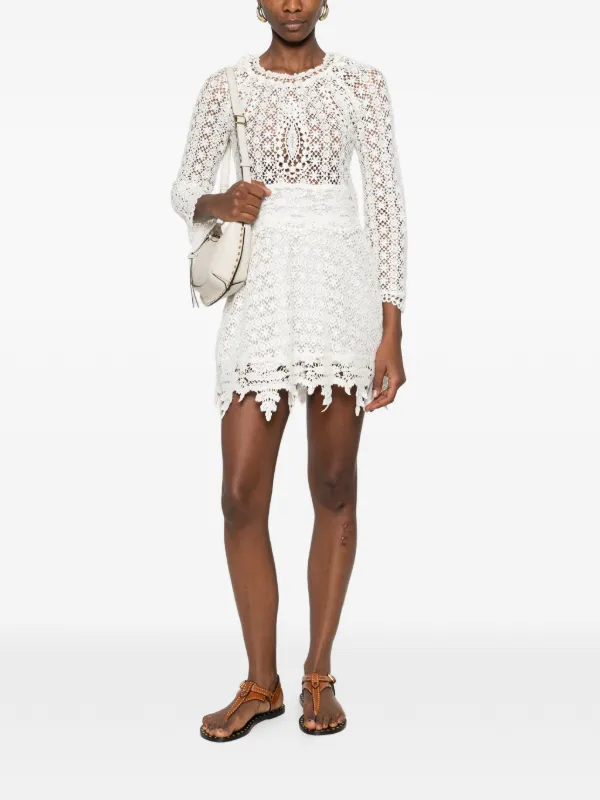 isabel marant knit dress open-knit | White Cinderella Divine (XS-5XL)