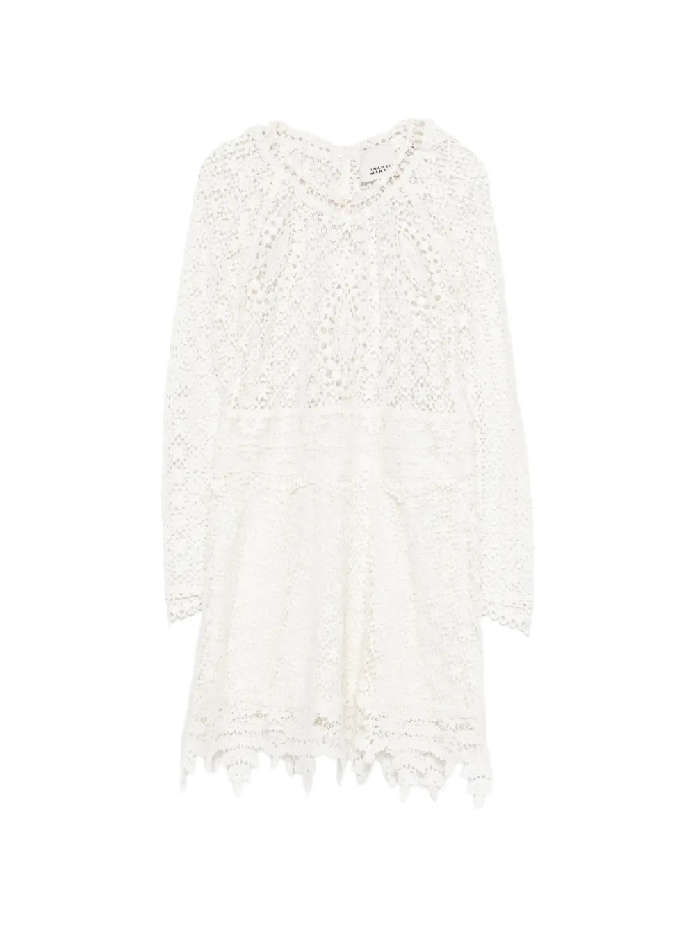 ISABEL MARANT open-knit dress - Bianco