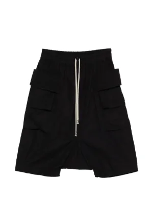 Rick Owens DRKSHDW zip-pocket Drawstring Shorts | Black | FARFETCH
