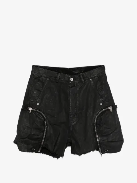 Rick Owens DRKSHDW Short Bauhaus com desfiado