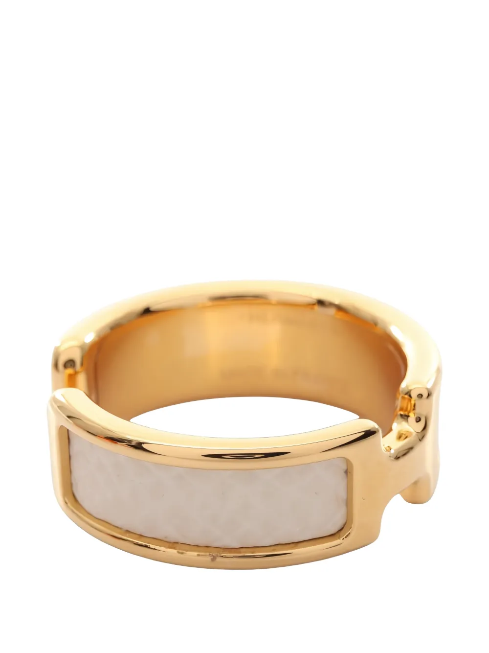 Hermès Pre-Owned 2020s GM Olymp leather ear cuff - Oro