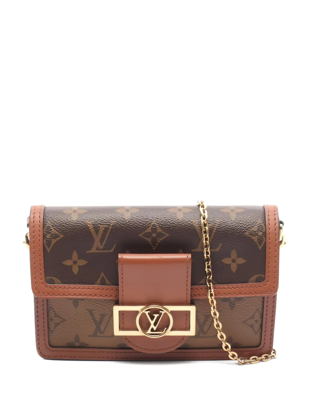 Louis Vuitton Pre-Owned 2019 Dauphine Monogram cross body bag - Marrone