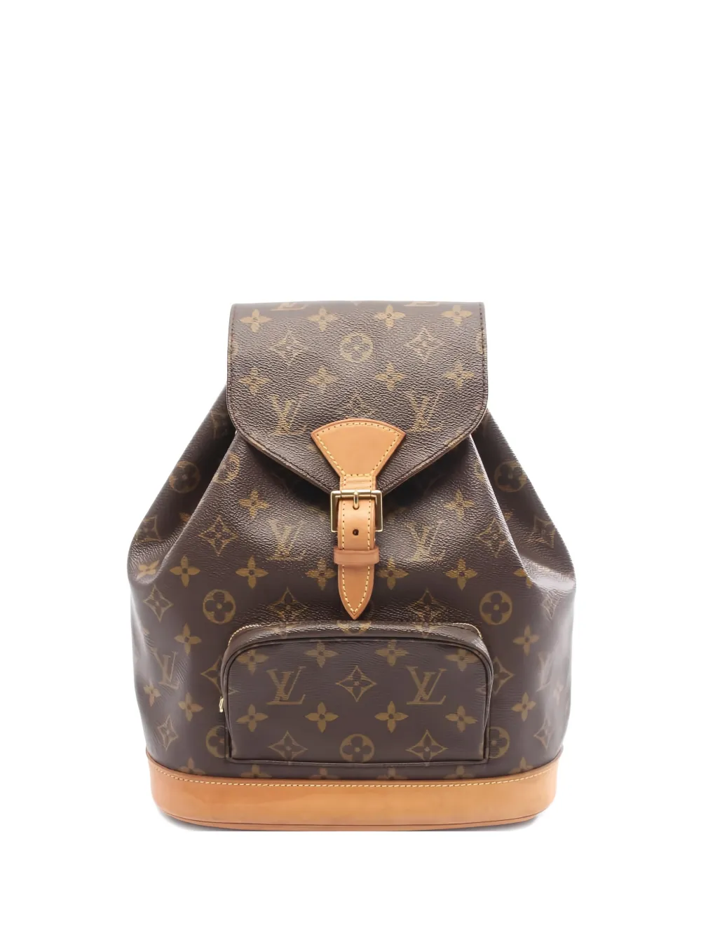 Louis Vuitton Pre-Owned 1997 Montsouris MM monogram leather backpack - Marrone