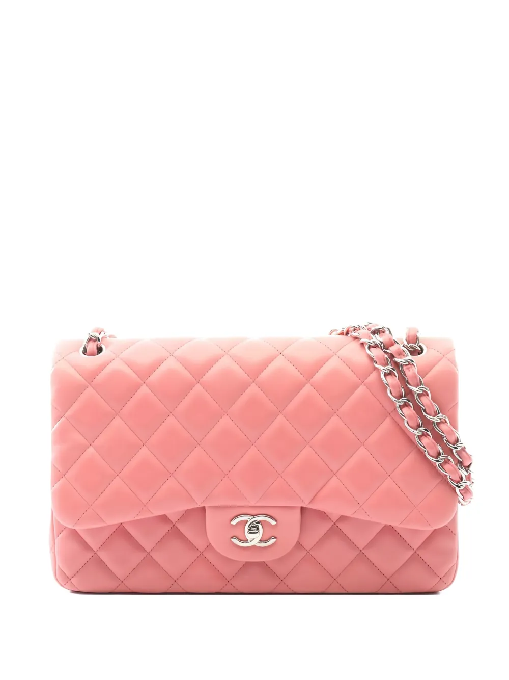 CHANEL Pre-Owned 2012 Double Flap shoulder bag - Rosa