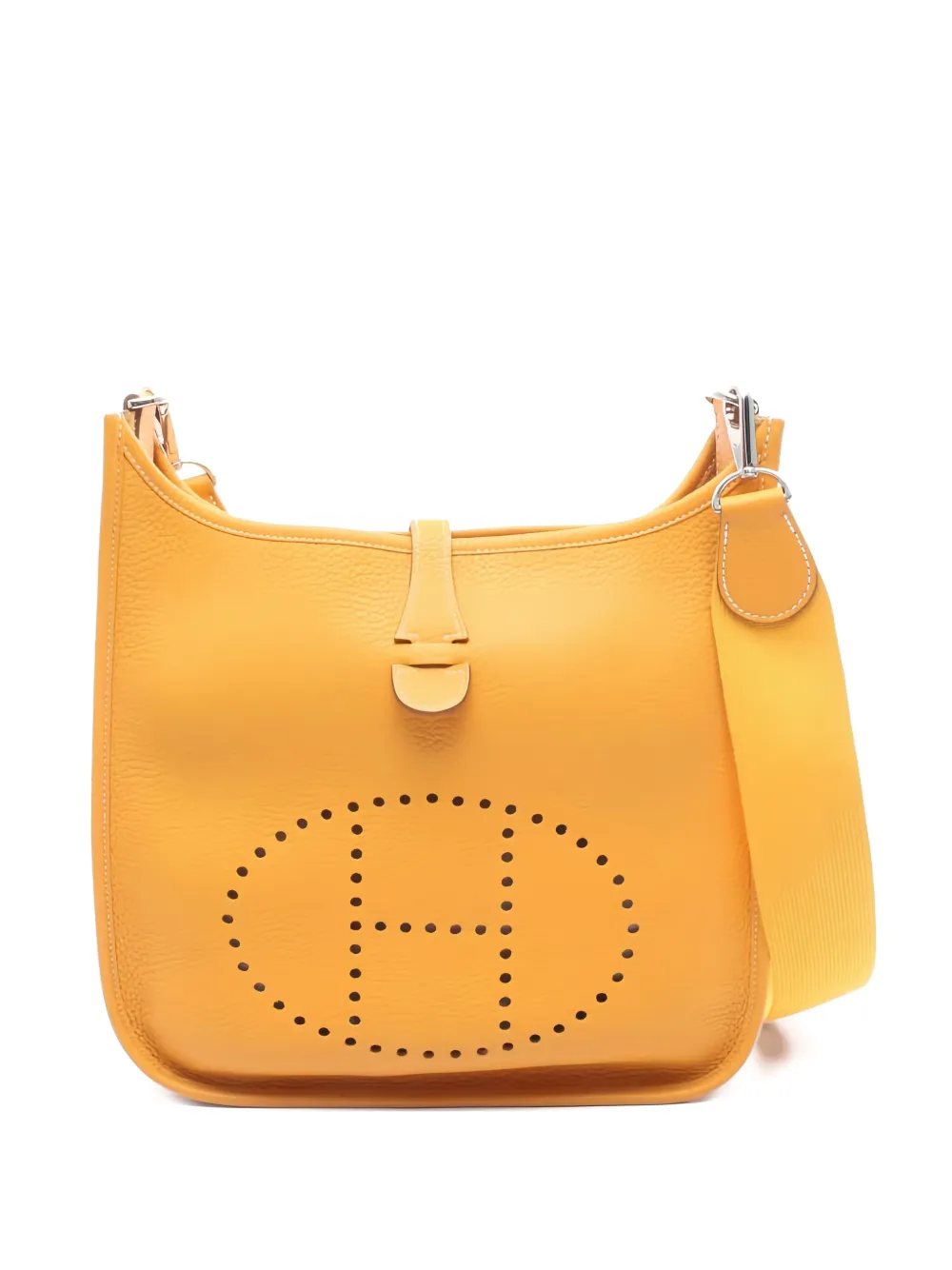 Hermès Pre-Owned 2012 leather shoulder bag - Arancione