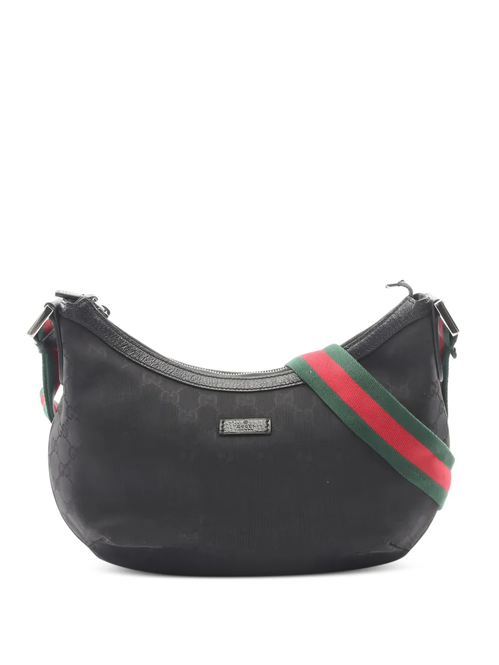 Gucci Pre-Owned 10s monogram-pattern shoulder bag - Nero