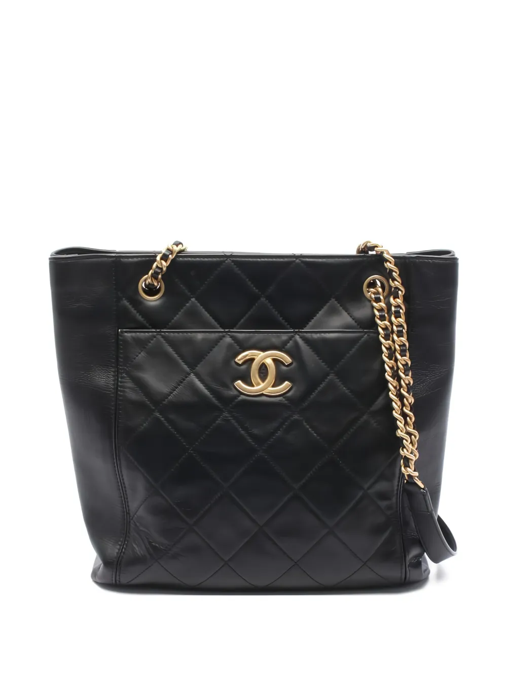 CHANEL Pre-Owned 2020-2021 quilted shoulder bag - Nero