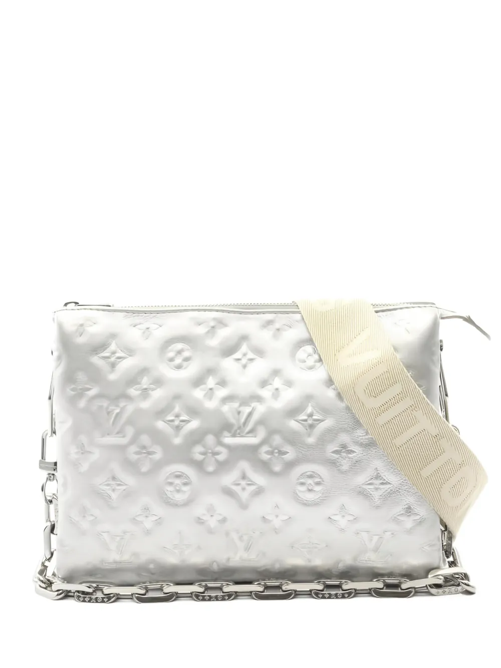 Louis Vuitton Pre-Owned 2021 Coussin PM shoulder bag - Argento