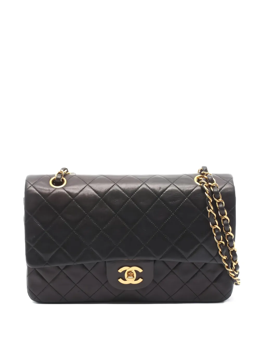 CHANEL Pre-Owned 1991-1994 Double Flap shoulder bag - Nero