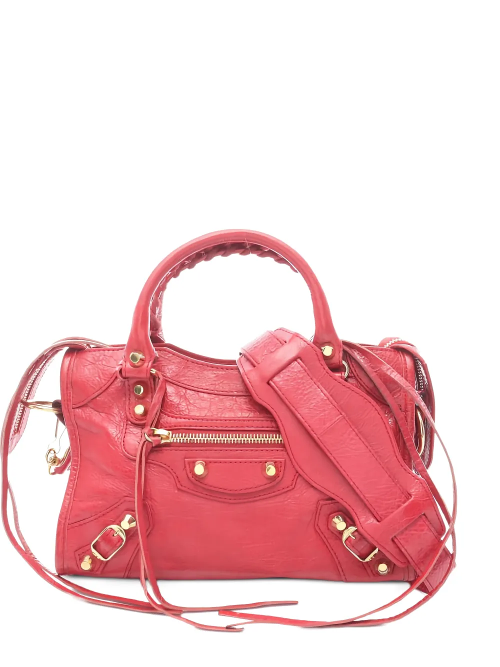 Balenciaga Pre-Owned mini City handbag - Rosso